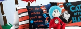 Cat in The Hat Dr. Seuss Pillow Case  Cat in the Hat Dr. Seuss Plush Toys  The Places You'll Go When You Read Dr. Seuss Square Pillowcase   The Places You'll Go When You Read Dr. Seuss Square Pillowcase  cat in the hat plush toys    