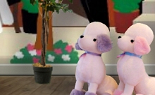 pink poodle plush toys   poodle toys   paris poodle toys  french poodle plush toys    