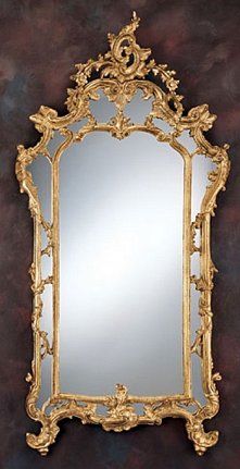 Carved Wood Mirror - 
Rococo-Inspired Marie Antoinette decorating ideas - Luxury bedroom designs - Marie Antoinette Style theme decorating - French provincial furniture baroque style - 18th-century French style decor - French provincial furniture baroque decor - French theme decor - Louis XVI Marie Antoinette Furniture Design Ideas - Renaissance bedroom European style Georgian decor. 

