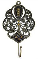 Victorian Rose Wall Hook Jeweled