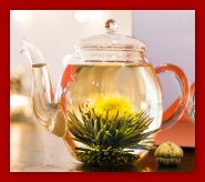 flowering tea gift ideas christmas gift tea drinkers tea lovers Blooming Teas 