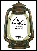 camping bedroom decor - outdoors bedrooms - Frame shaped like a lantern with antique look. Great frame for camping/hiking scene. Stands vertical.
