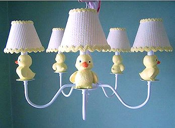 duck chandelier rubber duck bedroom lighting  duckie decorations