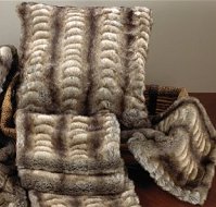 Faux Fur Wolf theme Plush Decorative Throw Pillows-Faux Fur Wolf theme Plush Decorative Throw blankets