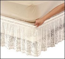 Lace Bed Ruffle