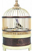 Singing Bird Cage Singing bird, wind up to listen to the bird chirp