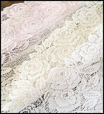 Heritage Lace curtains  traditional and very feminine pattern with a classic floral motif with roses everywhere