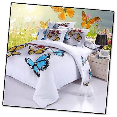 3d butterfly bedding garden bedroom decor