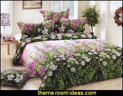 Flowers Printed Pastoral Style bedding