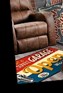 man cave furniture  man cave rugs  man cave decorations